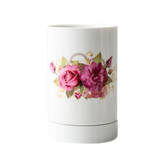 Dowbom Utensil Holder for Kitchen Counter Cooking Utensil Crocks, Kitchen Tool Organizer Ceramic