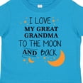 thumbnail image 4 of Inktastic I Love My Great Grandma to the Moon and Back Boys or Girls Toddler T-Shirt, 4 of 5