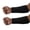 Black (1 Pair), variant on COUVER 9 Inch Extra Long Thick Terry Cotton Athletic Wristbands Blue 1 Pair (Unisex)
