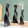 thumbnail image 2 of Aesthetic Minimalist Ceramic Table Centerpiece Ornaments Smple Flower Pattern Ceramic Vase Ornament Office Desk Art Piece, 2 of 5