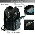 thumbnail image 4 of Balery cute fall fox Mochila con carga USB para hombre y mujer - Mochila impermeable y antirrobo para portátil con puerto USB para viajes, trabajo, estudios y universidad, 4 of 7
