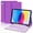Backlit - Purple, variant on MATN IPad 10th Generation Case with Keyboard 10.9 inch 2022 - Bluetooth Keyboard, 7 Color Backlit, Detachable Wireless, Built-in Pencil Holder - Smart Folio Case in Black