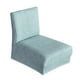 thumbnail image 1 of Funda para asiento de silla con respaldo corto, funda para taburete de bar, para banquetes de cocina Azul, 1 of 8