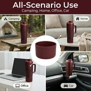 Black Cherry for Owala Water Bottle Charm & 2PCS Silicone Boot for Owala 20/24/30/32/40 oz, Perfect Water Bottles Accessories Set Pendant for Owala