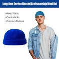 thumbnail image 2 of Beanie Wool Fashion Keep Warm Fleeced Hat Multipurpose Winter Breathable Sports Caps, 2 of 6