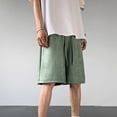 thumbnail image 4 of Cathalem Mens Workout Sweat Shorts Workout Athletic Sports Cross Training Shorts,Green L, 4 of 5
