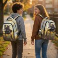 thumbnail image 3 of Psesaysky Sunflower Horse School Bag with Lightweight, Large Capacity with Adjustable Strap 17" Casual Daypack for Elementary School Travel, 3 of 10