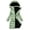 A-Green, variant on Womens Padded Jacket Long Hooded Thick Warm Slim Fit Winter Parka