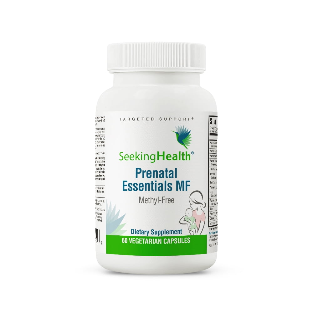 Seeking Health Prenatal Essentials MethylFree, Folate, Vitamin B12