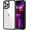 Black, variant on for iPhone 13 Mini Case Clear [Anti-Yellowing] Anti-Scratch Transparent Hard Back and Soft Edge [Military Grade Drop Protection] Shockproof Phone Cover - Crystal Clear