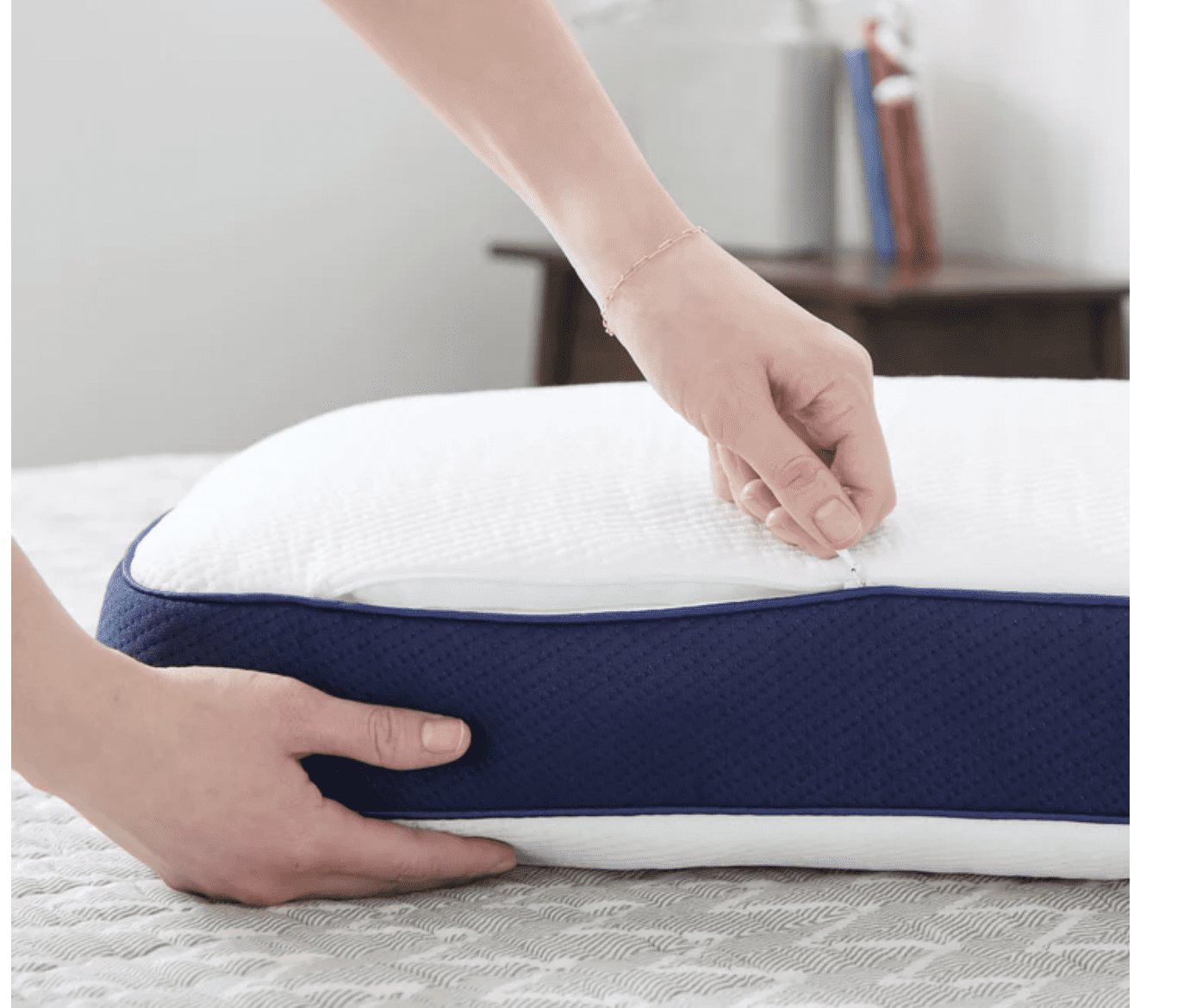 Theraluxe by Therapedic Dual Comfort Gel Memory Foam Pillow