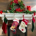 thumbnail image 7 of MODANU 4 Pcs Christmas Stocking Holder , Adjustable Xmas Stocking Fireplace Hangers, Metal Weighted Mantle Garland Clips Hook for Extra Thick, Large, Flat, Square, Brick, Wood Mantle, Red, 7 of 7