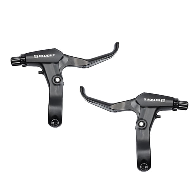 Pancas de para s ligera ajuste universal para diámetro 22mm manilr de carretera de montaña Maneles de de Accesori Negro DYNWAVEMX Palancas de freno de bicicleta
