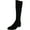 Black, variant on Kenneth Cole Reaction Womens Salt Stretch Zipper Block Heel Knee-High Boots