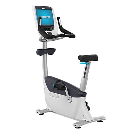 Precor UBK 885 Upright Bike with P80 Console