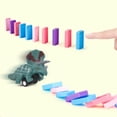 thumbnail image 2 of stanreset Train de Dominos Ensemble de Jouets Blocs Éducatifs pour Enfants, 2 of 6
