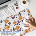 thumbnail image 4 of Long Mouse Pads for Desk,Cute Halloween Icons Repeat Pattern Desk Mats on Top Of Desks, Desk Mouse Pad Extra Large with 3mm Non-Slip Base and Stitched Edge for Gaming,Office,Work,Home 35.4"x15.7", 4 of 6
