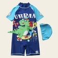thumbnail image 2 of Gerichy Boys Swim Set, 2T 3T 4T 5T Swimsuit Boys Children Swimsuit Boys Middle And Small Children Cute Dinosaur Baby Boy Swimsuit Baby Boy Swimsuit, 2 of 5