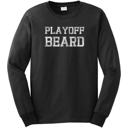 Playoff Beard Men's Long Sleeve Shirt - ID: 740