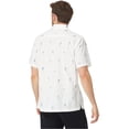 thumbnail image 2 of Quiksilver Mens Sail Palm Button Up Shirt, White, Small, 2 of 2