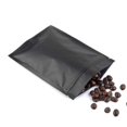 thumbnail image 3 of 300pcs Matte Black White Heat Sealable Plastic Flat Mouth Ziplock Packaging Bag Smell Proof Aluminum Foil Mylar Ziplock, 3 of 3