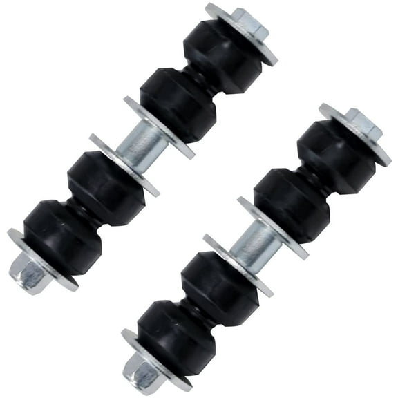 Detroit Axle - Front 2pc Sway Bars for Chevy Blazer Cavalier Classic Malibu S10 Dodge Neon GMC Jimmy Sonoma Isuzu Hombre Nissan Frontier, 2 Stabilizer Sway Bar End Links Replacement
