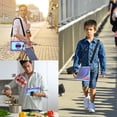 thumbnail image 6 of Dteck for Samsung Galaxy Tab S9 FE+ 5G Case / Tab S9 Plus Case 12.4" 2023 With Pencil Holder, 360 Rotating Hand Strap & Stand Drop-Proof Case for Galaxy Tab S9 FE Plus/S9 12.4",Purple Mint, 6 of 8