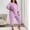 Purple, variant on Vetsdori Plus Size Pajamas for Women Soft Sets Nightwear , Winter Sleepwear Womens Loungewear