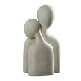thumbnail image 2 of Escultura de resina de pareja abrazándose, estatua de amor, estatuilla de oración romántica, estantería, decoración de escritorio para oficina en F1 Macarena Estatua de pareja, 2 of 8