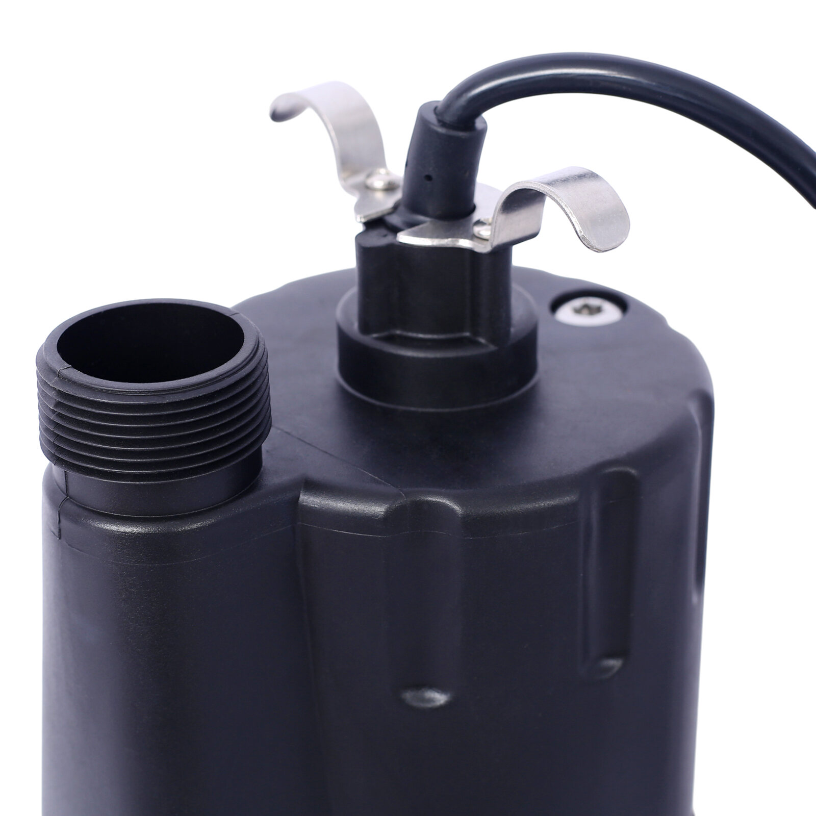 Submersible Water Pump, 1/4HP 2000GPH Thermoplastic Utility Pump Portable Electric Water Pump Sump Pump, With 10 Feet Power Cord.,