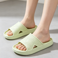 thumbnail image 4 of Willtoo Shower Shoes Open Toe Non Slip Slides Cozy Soft Sole Quick-Dry Slip on Sandals Lightweight Home Slippers, 4 of 4