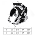thumbnail image 2 of Reflective Dog Harnesses For Small Dogs Harness Collar Dog Vest Walking Dogs Harness And Leash Adjustable Lead Leash, 2 of 8