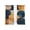 Multi, variant on Turquoise Orange Geo Sheer Curtains 72 Inch Length 2 Panels Set, Circle Modern Artwork Voile Window Treatment Rod Pocket Curtains Sheers Drapes for Bedroom/Living Room/Kitchen 52"x72"x2