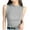 Gray, variant on Women's Sleeveless Mock Turtle Neck Tops Slim Fitted Ribbed Tank Top Basic Summer Casual Lightweight Layer Tee Shirts(White,XXL)