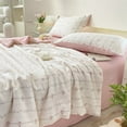 thumbnail image 2 of Couverture Légère Rafraîchissante Fine Imprimée Florale d'Été pour Chambre Dortoir LUHAN, 2 of 6
