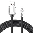 thumbnail image 2 of Cable G Mobile Ligthning A USB, 1m, 12W, Silicona, Negro, 2 of 2
