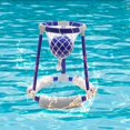 thumbnail image 3 of Marco De Baloncesto Para Piscina, Juego De Baloncesto De Agua Flotante Para Piscina, Juego De Piscina De Baloncesto Inflable Para Niños Y Adultos eigraketly OD013103-00, 3 of 6