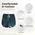 thumbnail image 4 of Daiia Farm Dog Duck Moonlight Pattern Women's 2 in 1 Running Shorts - Lightweight Athletic Workout Gym Yoga Shorts Liner with Phone Pockets-Large, 4 of 7