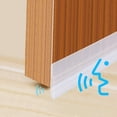 thumbnail image 6 of RotHome Weather Stripping Silicone Door Seal Strip, Transparent Multi-Functional Adhesive Tape for House Windows, Glass Shower Doors and Gaps, 10 Ft, 6 of 8