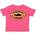 thumbnail image 3 of Inktastic I'd Rather Be Fishing Boys or Girls Toddler T-Shirt, 3 of 5