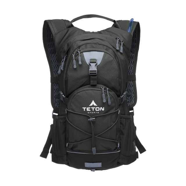 Mochila de Hidratación Oasis 18L con Vejiga de 2L Negro
