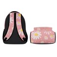 thumbnail image 5 of School Backpack 6 Piece Daisy Floral Laptop Backpack for Teen Girls Women Students Casual Travel Daypacks with Multiple Pocket #01, 5 of 9