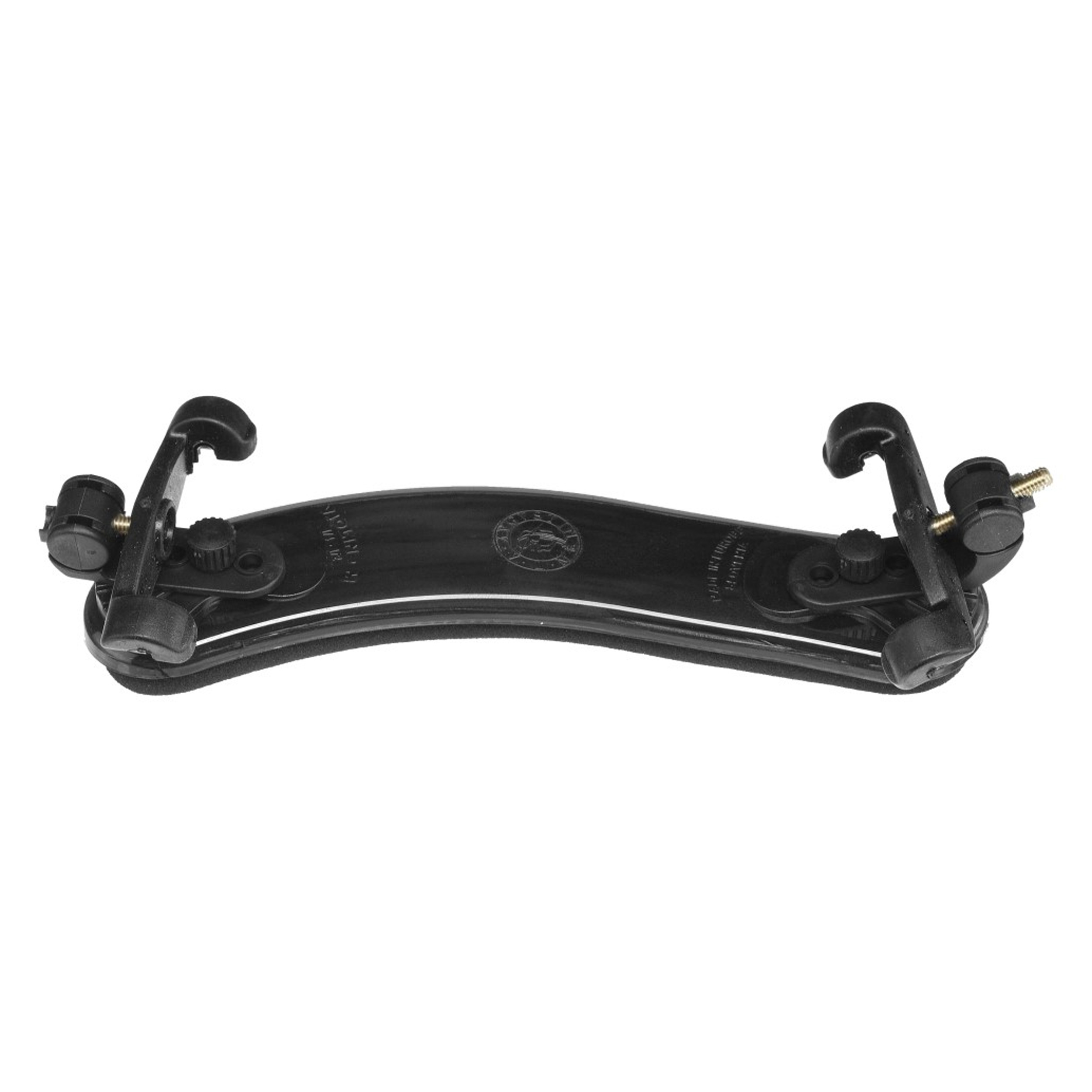 Viva La Musica Compact Violin Shoulder Rest, Black, Collapsible, 4/4-3/4