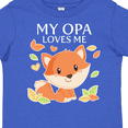 thumbnail image 4 of Inktastic My Opa Loves Me Little Fox Boys or Girls Toddler T-Shirt, 4 of 5
