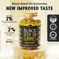 thumbnail image 3 of MAJU's Black Seed Oil Gummies with Honey, 90 Count - 500mg BSO Gummy, Black Cumin Seed Nigella Sativa Oil, Cold-Pressed, Potent Formula, High Thymoquinone, 3 of 7