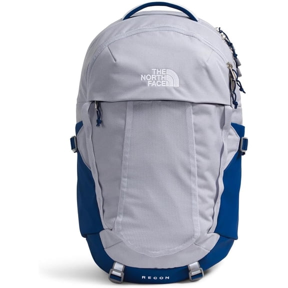The North Face Mochila para laptop Recon Everyday para mujer, Mystic Haze Dark Heather/Estate Blue, talla única