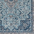 thumbnail image 5 of Contemporary Home Living 2.25' x 3.25' Floral Botanical Rectangular Area Throw Rug - Blue and Cream, 5 of 8