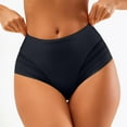 thumbnail image 3 of Oksale Womens Mesh Patchwork Underwear Plus Size Breathable Sexy Ladies Briefs Stretch Full Coverage Cotton Panties Black XL, 3 of 5