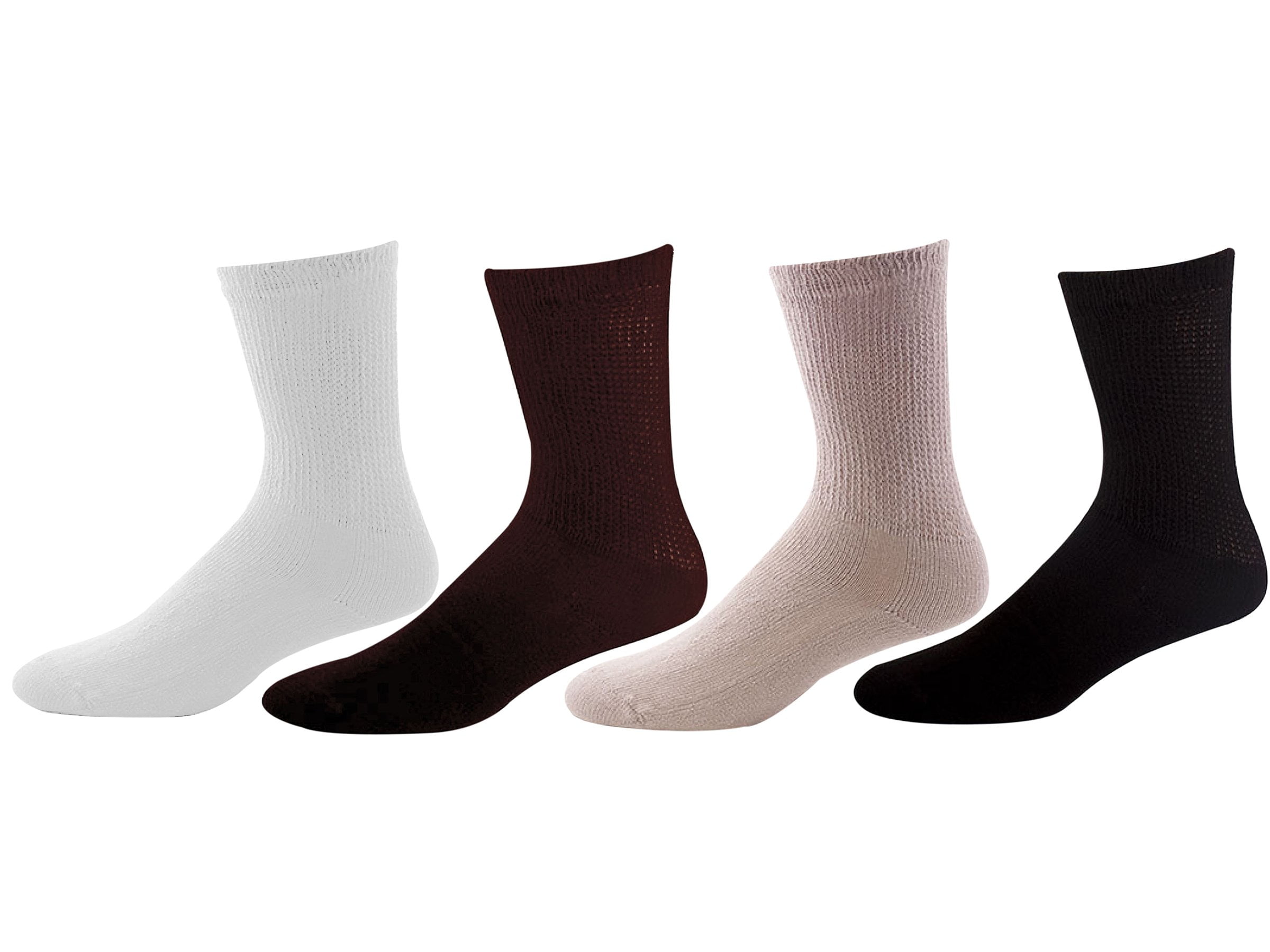 Physicians' Choice Diabetic Crew Socks (12 Pair Pack)
