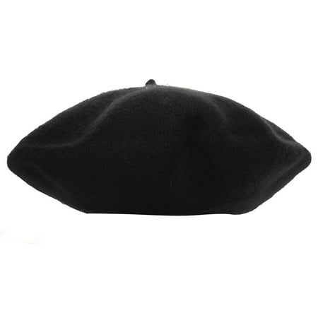 Outtop Kids Girls Bailey Hat Dome Beret Black